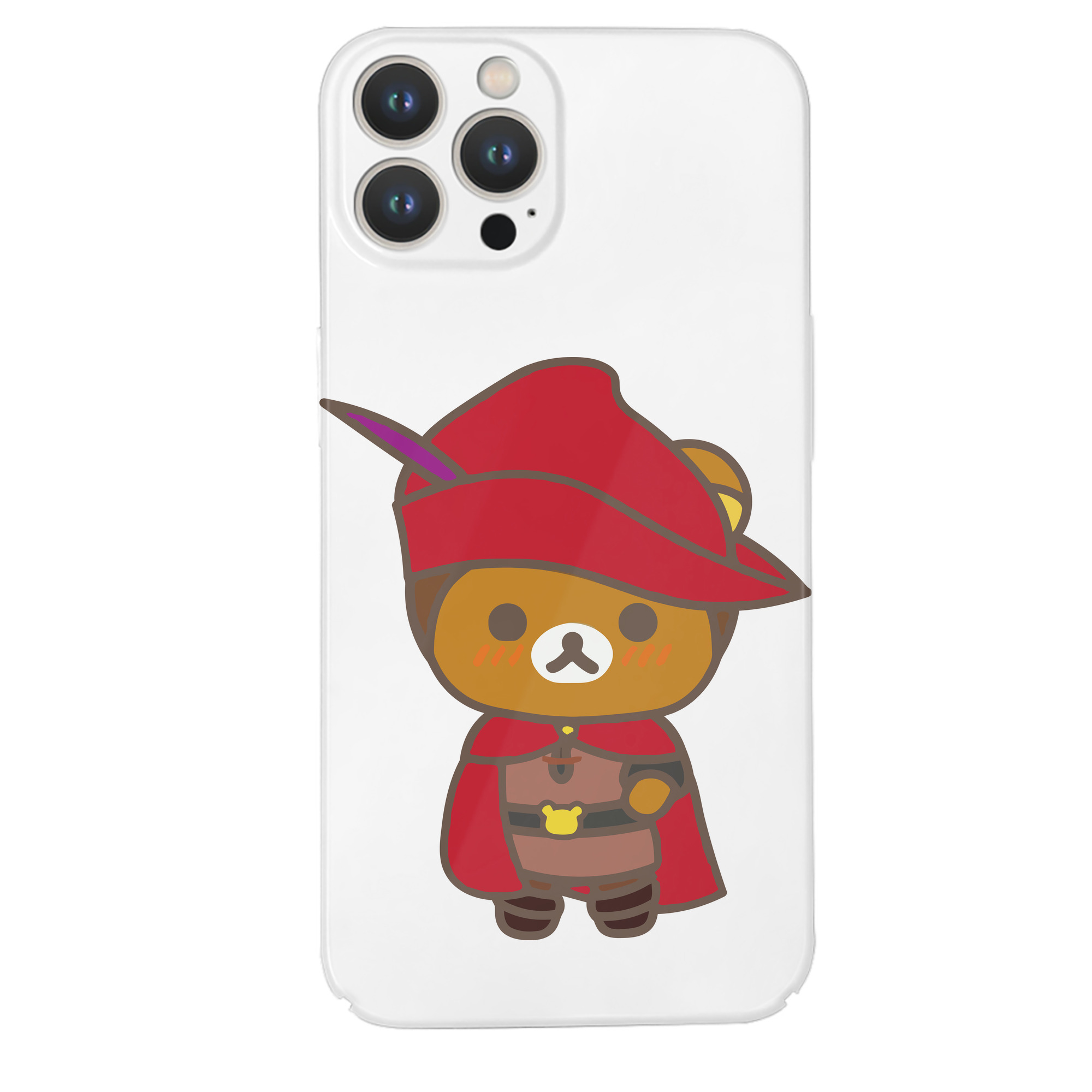 （画像用） リラックマ リラックマ キイロイトリ Rilakkuma Korilakkuma Kiiroitori 【iPhone 14シリーズ対応】ハードケース